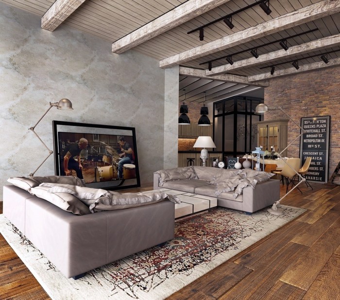 Industrial room living designs inspire spectacular will style match heirloom