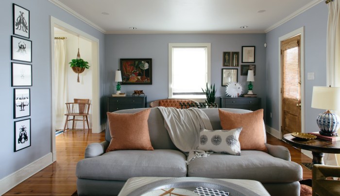 Blue living room grey ideas color scheme combination house some combinations lovely below can